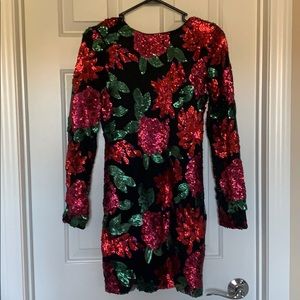 Sequence flower dress